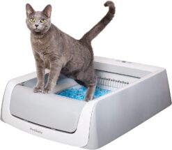 PetSafe ScoopFree Automatic Self Cleaning Cat Litter Box, Includes Disposable Trays with Crystal Litter
