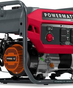 Powermate PM3800 49ST/CSA P0081100 Gas Generator 3800 Watt 49 ST, Red, Black
