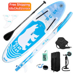 SUP Stand Up Paddle Board 10'6"x33''x6'' Inflatable Paddleboard Soft Top Surfboard with ISUP Accessories Sup Board Surf Board Water Sports