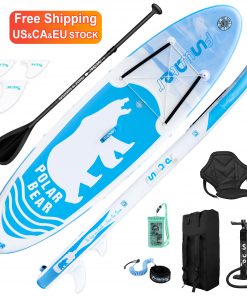 SUP Stand Up Paddle Board 10'6"x33''x6'' Inflatable Paddleboard Soft Top Surfboard with ISUP Accessories Sup Board Surf Board Water Sports