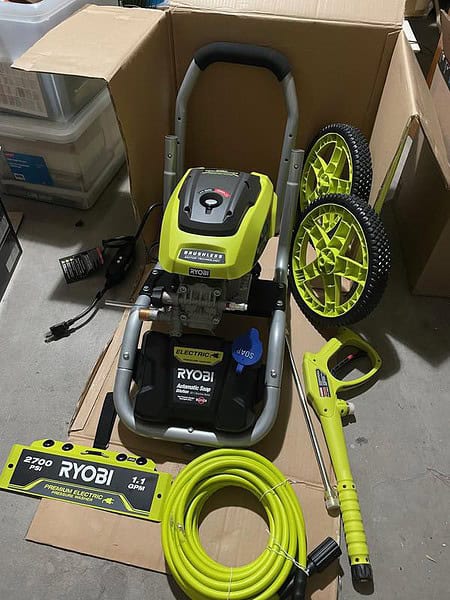 2700 Psi Ryobi Pressure Washernull