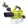 RYOBI P2850 ONE+ 18V Cordless Battery Fogger/Mister with 2.0 Ah Battery and Charger