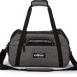 EliteField Soft-Sided Airline-Approved Pet Carrier Bag, Charcoal Gray