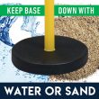 Franklin Sports Youth Football Goal-Post Set — Kids’ Football Goal Post
