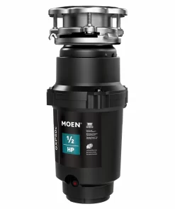 Moen Prep Corded 1/2-HP Continuous Feed Noise Insulation Garbage Disposal