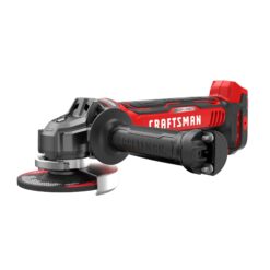 CRAFTSMAN CMCG451B V20 RP 4.5-in 20-volt Max Paddle Switch Brushless Cordless Angle Grinder