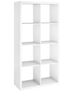 ClosetMaid 57.95-in H x 29.87-in W x 13.5-in D White Wood Laminate 8 Cube Organizer