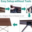 Trekology Folding Camping Table, Foldable Side Table, Foldable Portable Camping Table