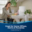 BISSELL MyAir 3-Speed (Covers: 85-sq ft) White Non-HEPA Air Purifier