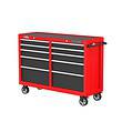 CRAFTSMAN CMST98273RB 2000 Series 52-in W x 37.5-in H 10-Drawer Steel Rolling Tool Cabinet (Red)