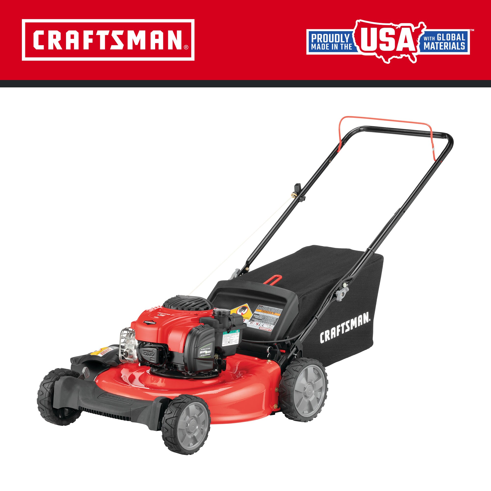 CRAFTSMAN CMXGMAM1125499 M110 140-cc 21-in Push Gas Lawn
