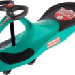 Ambulance Wiggle Car Ride On Toy – No Batteries, Gears or Pedals – Twist, Swivel, Go – Outdoor Ride Ons for Kids 3 Years and Up by Lil’ Rider (Green)