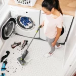 Image 3 - SharkCordless Wet/Dry Stick Vacuum, Features headlights and 2 disposable pads, 12-oz. of cleaner., 15 AMP, 4500 RPM