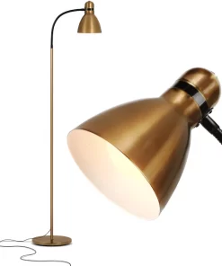 Brightech  63-in Antique Brass Arc Floor Lamp