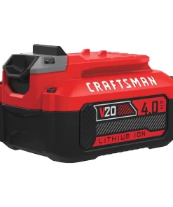 CRAFTSMAN  20-Volt Max 4 Ah Rechargeable Lithium Ion (Li-Ion) Cordless Power Equipment Battery