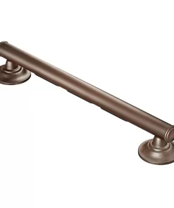 Moen Home Care  16-in Old World Bronze Wall Mount Ada Compliant Grab Bar (500-lb Weight Capacity)