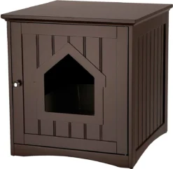 TRIXIE Wooden Cat Home & Litter Box Cover