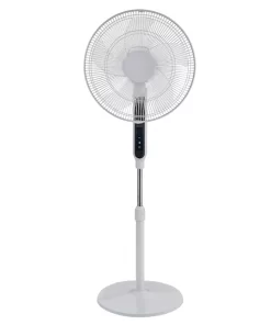 Utilitech  16-in 12-Speed Indoor White Oscillating Pedestal Fan
