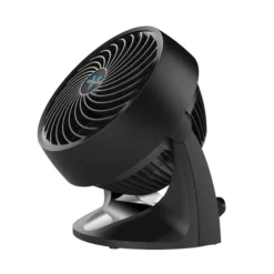 Vornado  7-in 3-Speed Indoor Black Desk Fan