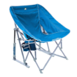GCI Outdoor Pod Rocker Collapsible Rocking Chair, Saybrook Blue