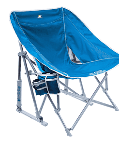 GCI Outdoor Pod Rocker Collapsible Rocking Chair, Saybrook Blue