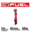 Milwaukee 2565P-20 M12 FUEL 12V Lithium-Ion Brushless Cordless 1/2 in. Right Angle Impact Wrench with Pin Detent (Tool-Only)