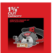 Milwaukee 2530-20 M12 FUEL 12-Volt Lithium-Ion Brushless Cordless 5-3/8 in. Circular Saw (Tool-Only) w/ 16T Carbide-Tipped Metal Saw Blade