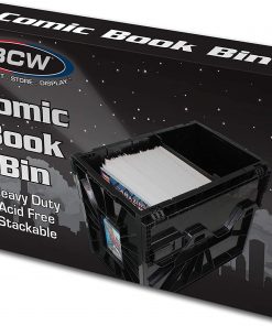BCW Short Comic BIN - Plastic - Black