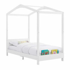 Delta Children ‎W129270-130 Poppy House Wood Twin Bed, Platform Bed