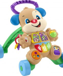 Fisher-Price Laugh & Learn Smart Stages Learn with Puppy Walker, Musical Walking Toy for Infants and Toddlers Ages 6 to 36 Months