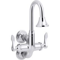 KOHLER  Triton Polished Chrome 2-handle Utility Faucet, 12 GPM
