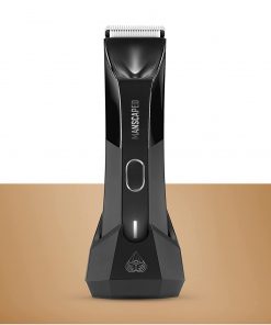 MANSCAPED™ Electric Groin Hair Trimmer, The Lawn Mower™ 4.0, Replaceable SkinSafe™ Ceramic Blade Heads, Waterproof Wet Dry Clippers, Rechargeable, Wireless Charging, Ultimate Male Hygiene Razor
