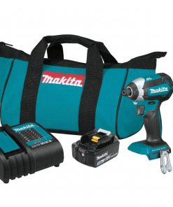 Makita XDT131 18V LXT Lithium-Ion Brushless Cordless Impact Driver Kit with (1) Battery 3.0Ah And Charger