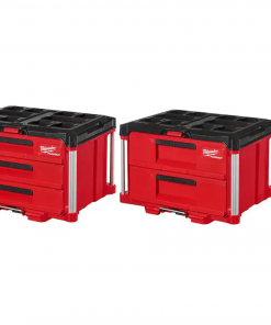 Milwaukee 48-22-8443-8442 PACKOUT 22 in. 3-Drawer and 2-Drawer
