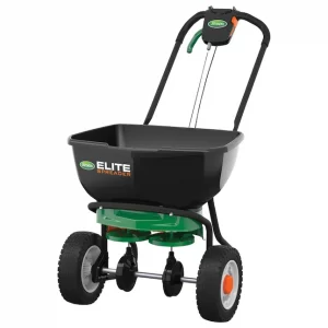 Scotts 75902 Elite Spreader 80-lb Broadcast Fertilizer Spreader