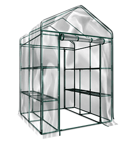 Home-Complete HC-4202 Walk-In Greenhouse Indoor-Outdoor with 8 sturdy stands