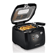 Hamilton Beach 35021 Electric Deep Fryer, Cool Touch Sides Easy to Clean Nonstick Basket, 8 Cups / 2 Liters Oil Capacity, Black