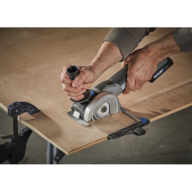Dremel Circular Saw US20V-02 20-volt-Amp 4-in Cordless Compact Saw (2-Batteries Charger Included)