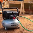 Metabo HPT EC914SM The Tank 6-Gallon Single Stage Portable Corded Electric Pancake Air Compressor