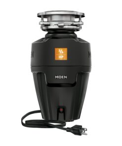 Moen EX75C Host Corded 3/4-HP Continuous Feed Noise Insulation Garbage Disposal