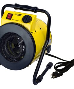 KING PSH1215T 1500-Watt 120-Volt Electric Portable Shop Heater with Thermostat and Plug-In Cord