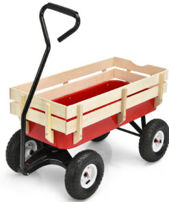 Goplus OGY01907 3-cu ft Steel Yard Cart