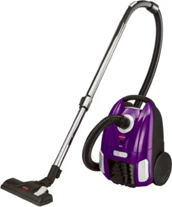Bissell Zing Bagged Canister Vacuum, Purple