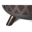 Endless Summer WAD792SP 30 in. D Bronze Finish Portable Lattice Wood Burning Fire Pit Endless Summer WAD792SP 30 in. D Bronze Finish Portable Lattice Wood Burning Fire Pit