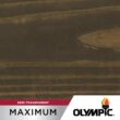 Olympic OLY905-05 Maximum 5 gal. Cinder Semi-Transparent Exterior Stain and Sealant in One Low VOC