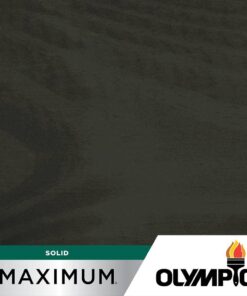 Olympic OLY248-05 Maximum 5 gal. Deep Charcoal Solid Color Exterior Stain and Sealant in One