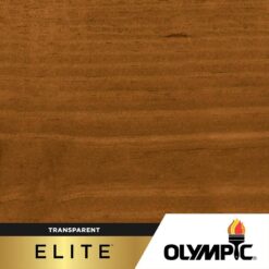Olympic 810202-01 Elite 1 Gal. Mahogany Woodland Oil Transparent Exterior Stain and Sealant in One Low VOC