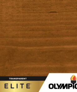Olympic 810202-01 Elite 1 Gal. Mahogany Woodland Oil Transparent Exterior Stain and Sealant in One Low VOC