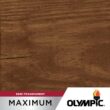 Olympic OLY730-05 Maximum 5 gal. Teak Semi-Transparent Exterior Stain and Sealant in One Low VOC