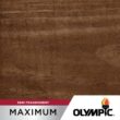 Olympic OLY707-05 Maximum 5 Gal. Tobacco Semi-Transparent Exterior Stain and Sealant in One Low VOC